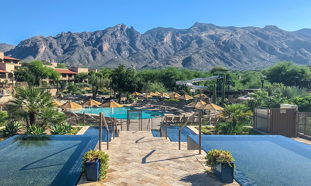 La Paloma resort pool - Tucson, Arizona